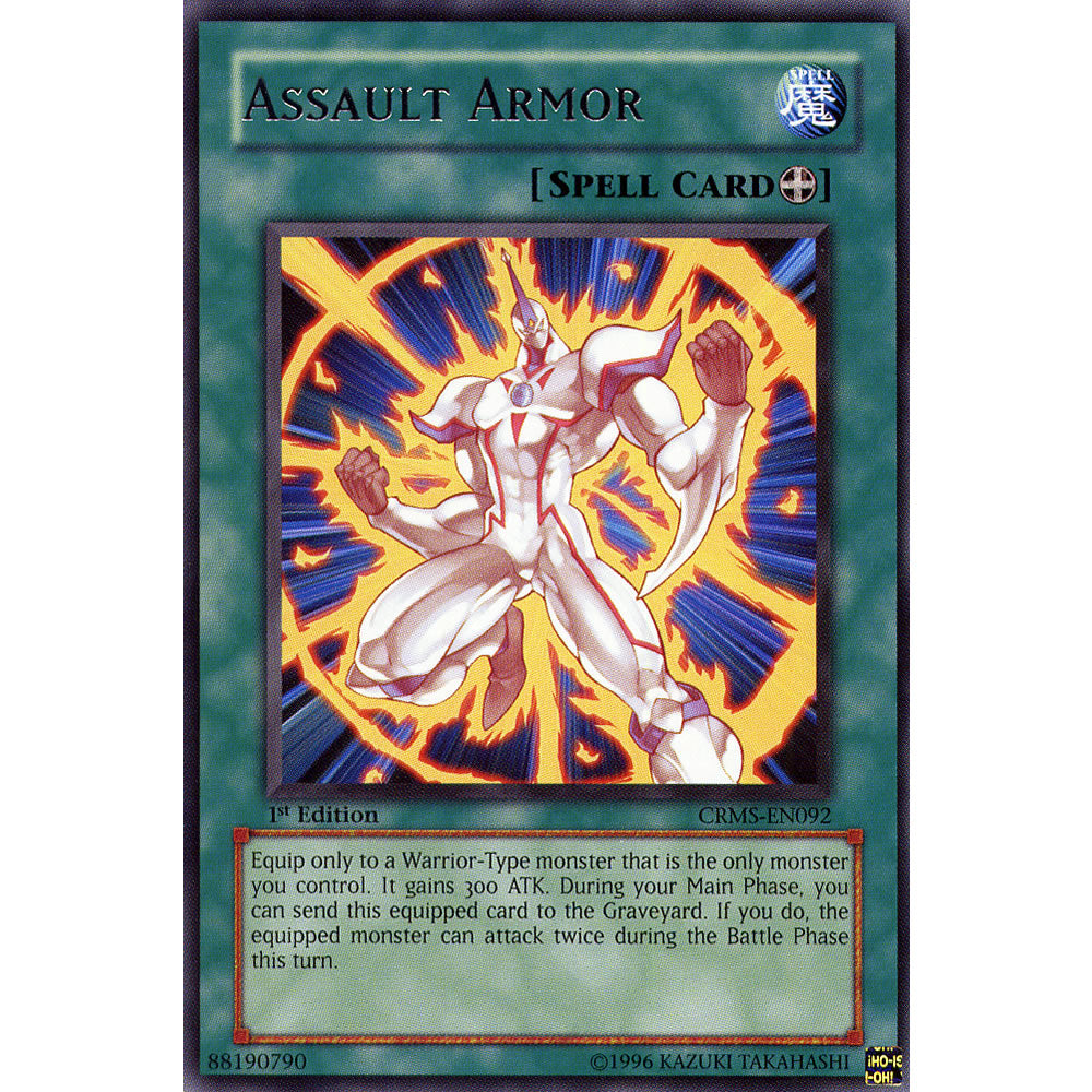 Assault Armour CRMS-EN092 Yu-Gi-Oh! Card from the Crimson Crisis Set