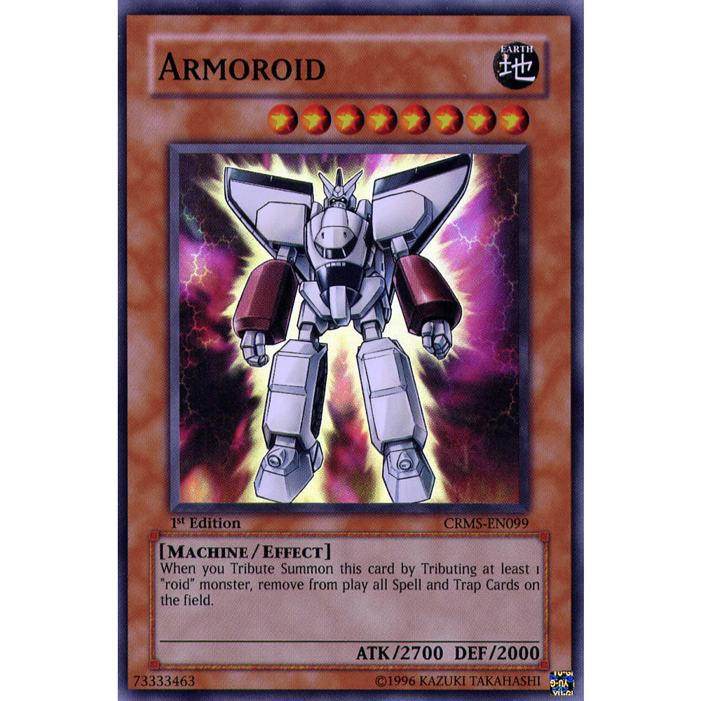 Armoroid CRMS-EN099 Yu-Gi-Oh! Card from the Crimson Crisis Set