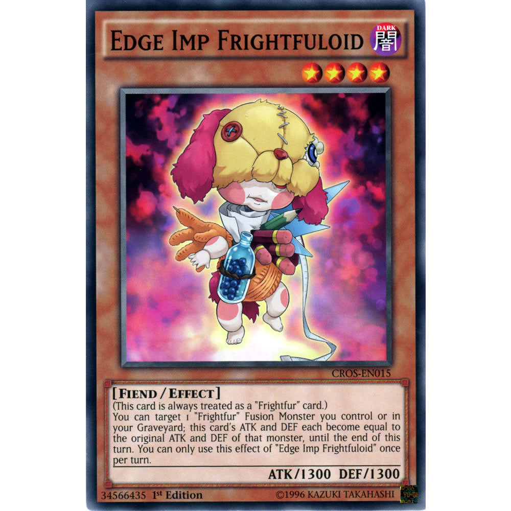 Edge Imp Frightfuloid CROS-EN015 Yu-Gi-Oh! Card from the Crossed Souls Set