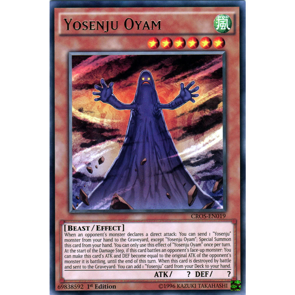 Yosenju Oyam CROS-EN019 Yu-Gi-Oh! Card from the Crossed Souls Set