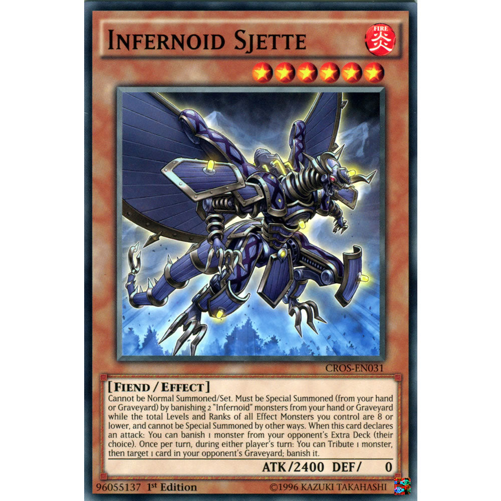 Infernoid Sjette CROS-EN031 Yu-Gi-Oh! Card from the Crossed Souls Set