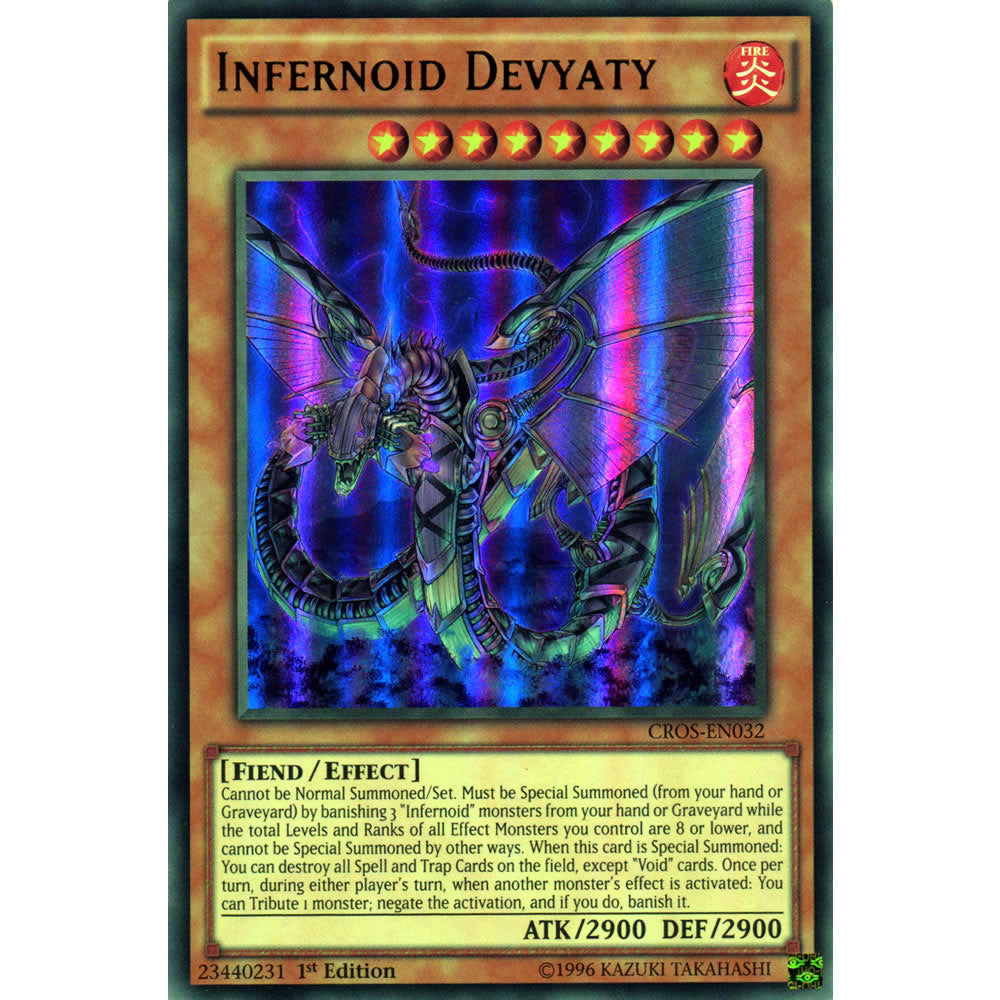 Infernoid Devyaty CROS-EN032 Yu-Gi-Oh! Card from the Crossed Souls Set