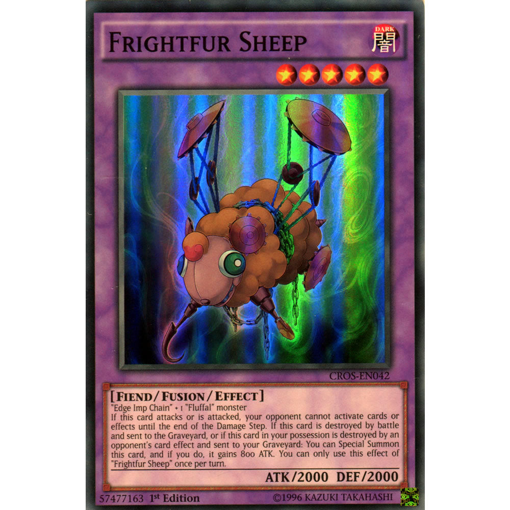 Frightfur Sheep CROS-EN042 Yu-Gi-Oh! Card from the Crossed Souls Set