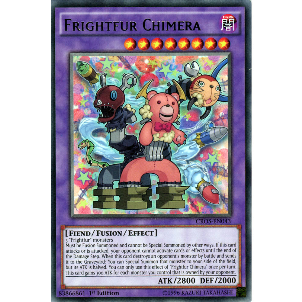Frightfur Chimera CROS-EN043 Yu-Gi-Oh! Card from the Crossed Souls Set