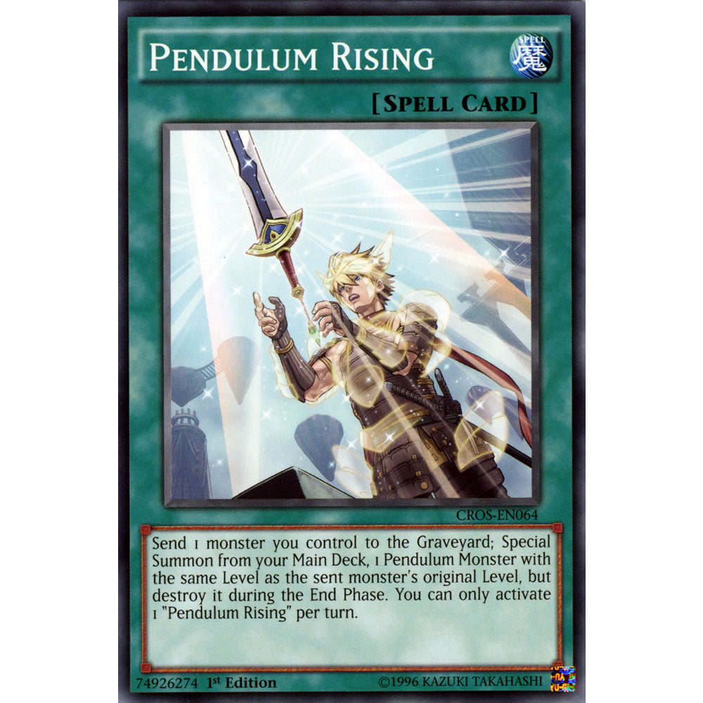 Pendulum Rising CROS-EN064 Yu-Gi-Oh! Card from the Crossed Souls Set