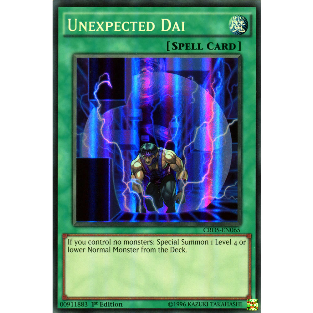 Unexpected Dai CROS-EN065 Yu-Gi-Oh! Card from the Crossed Souls Set