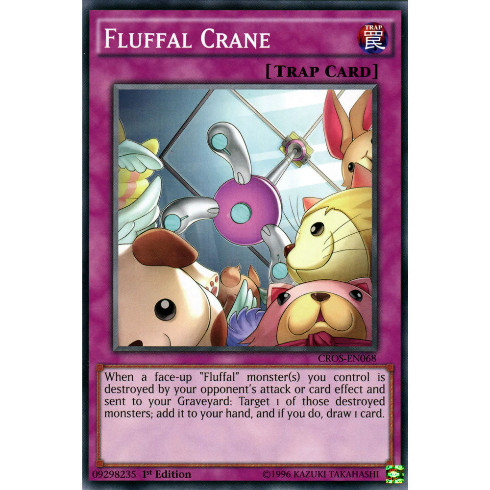 Fluffal Crane CROS-EN068 Yu-Gi-Oh! Card from the Crossed Souls Set