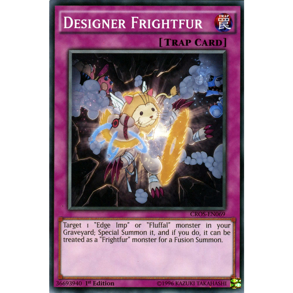 Designer Frightfur CROS-EN069 Yu-Gi-Oh! Card from the Crossed Souls Set