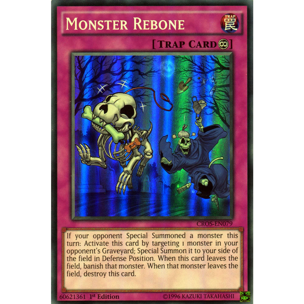 Monster Rebone CROS-EN079 Yu-Gi-Oh! Card from the Crossed Souls Set