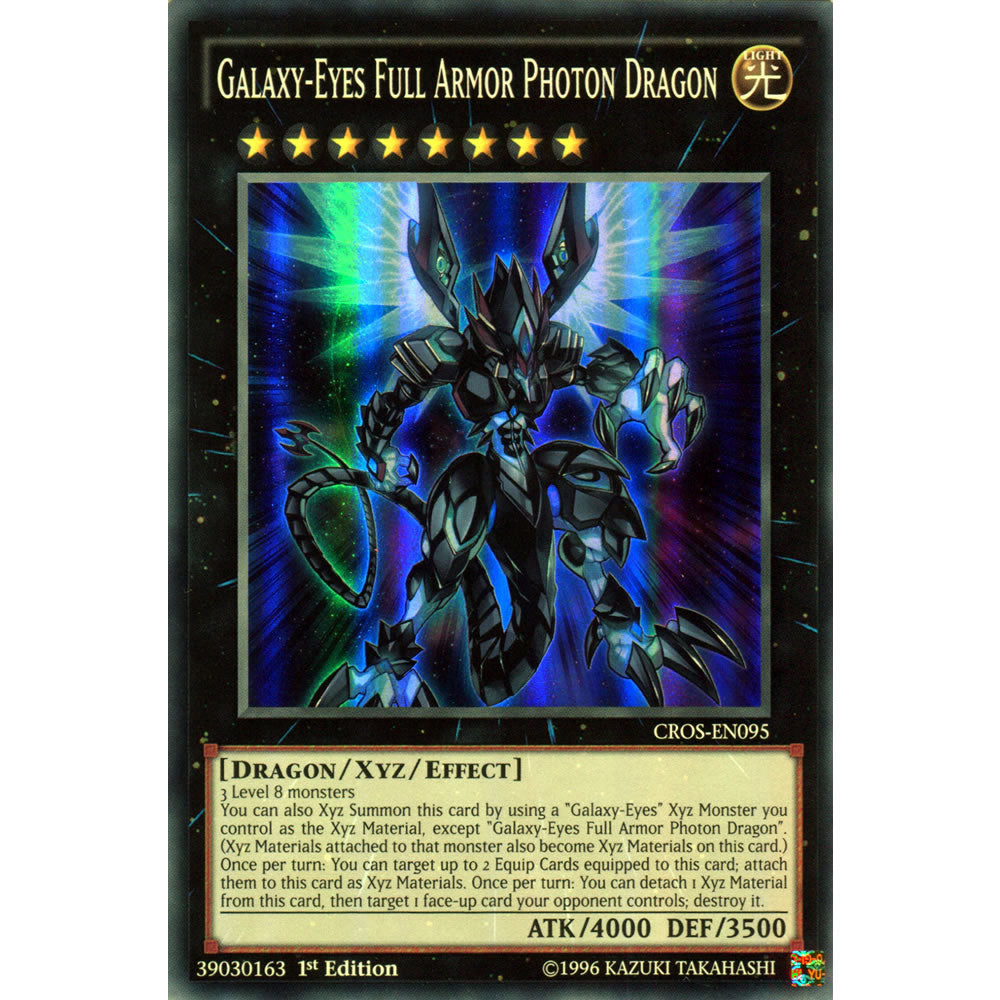 Galaxy-Eyes Full Armor Photon Dragon CROS-EN095 Yu-Gi-Oh! Card from the Crossed Souls Set