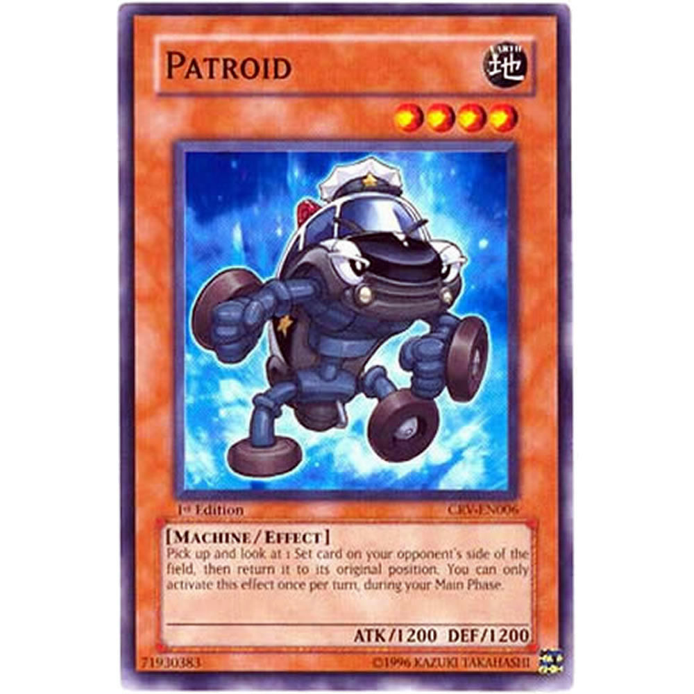 Patroid CRV-EN006 Yu-Gi-Oh! Card from the Cybernetic Revolution Set