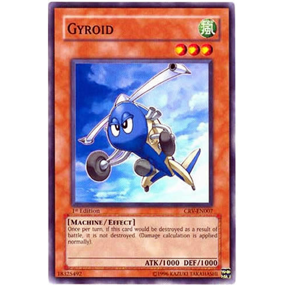Gyroid CRV-EN007 Yu-Gi-Oh! Card from the Cybernetic Revolution Set