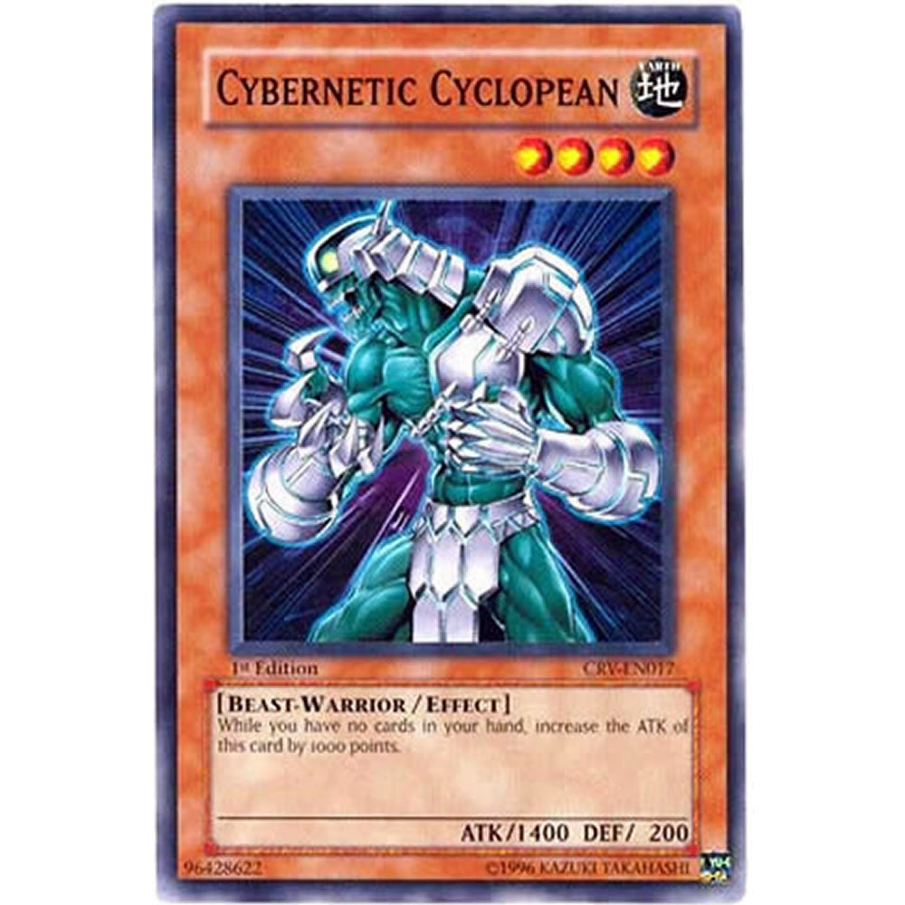 Cybernetic Cyclopean CRV-EN017 Yu-Gi-Oh! Card from the Cybernetic Revolution Set