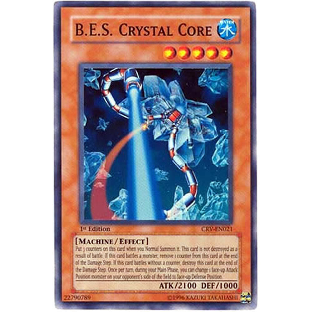B.E.S. Crystal Core CRV-EN021 Yu-Gi-Oh! Card from the Cybernetic Revolution Set