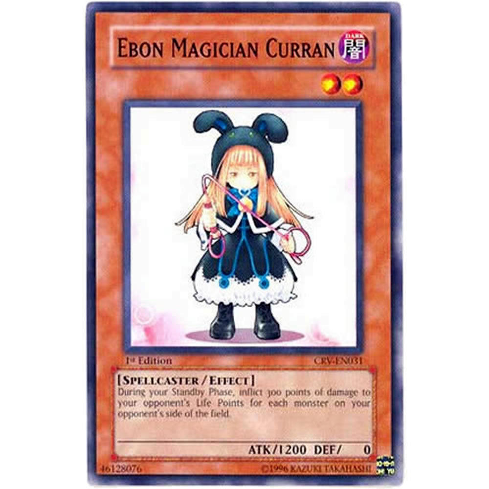Ebon Magician Curran CRV-EN031 Yu-Gi-Oh! Card from the Cybernetic Revolution Set