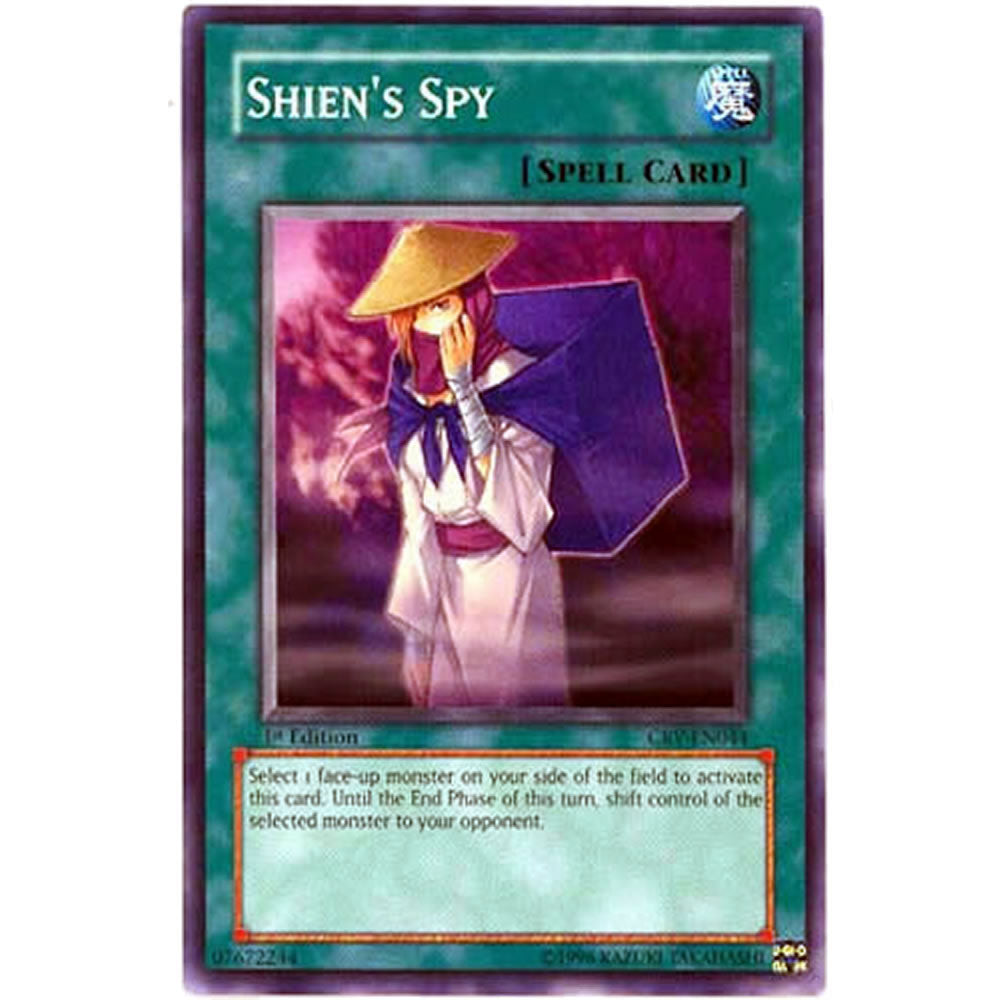 Shien's Spy CRV-EN044 Yu-Gi-Oh! Card from the Cybernetic Revolution Set