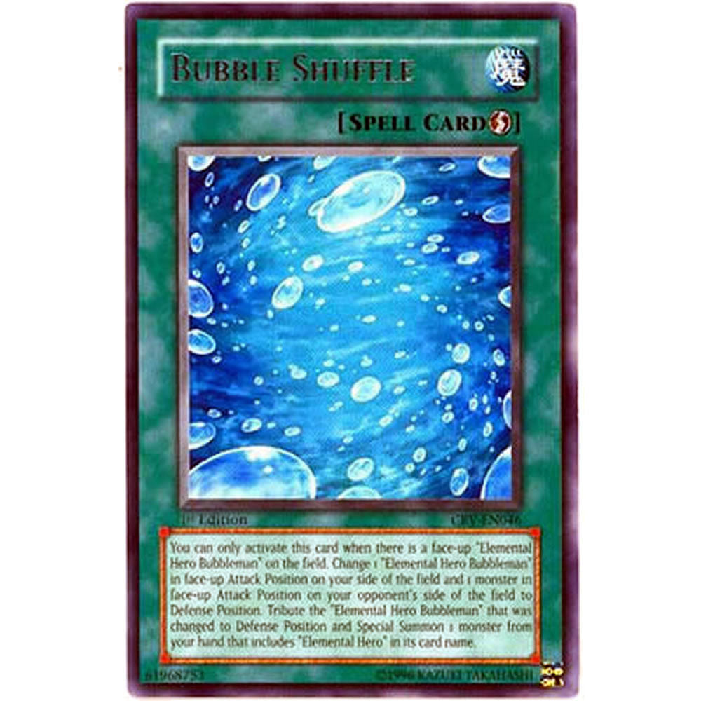 Bubble Shuffle CRV-EN046 Yu-Gi-Oh! Card from the Cybernetic Revolution Set