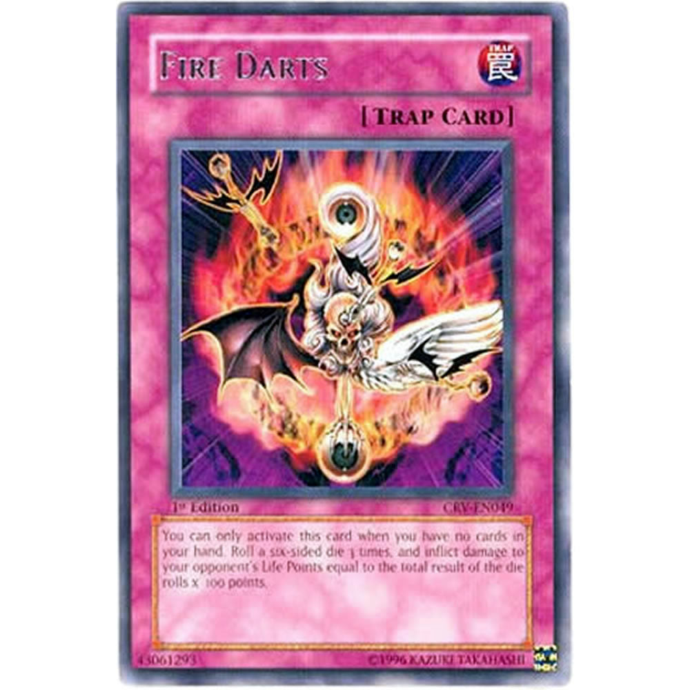 Fire Darts CRV-EN049 Yu-Gi-Oh! Card from the Cybernetic Revolution Set