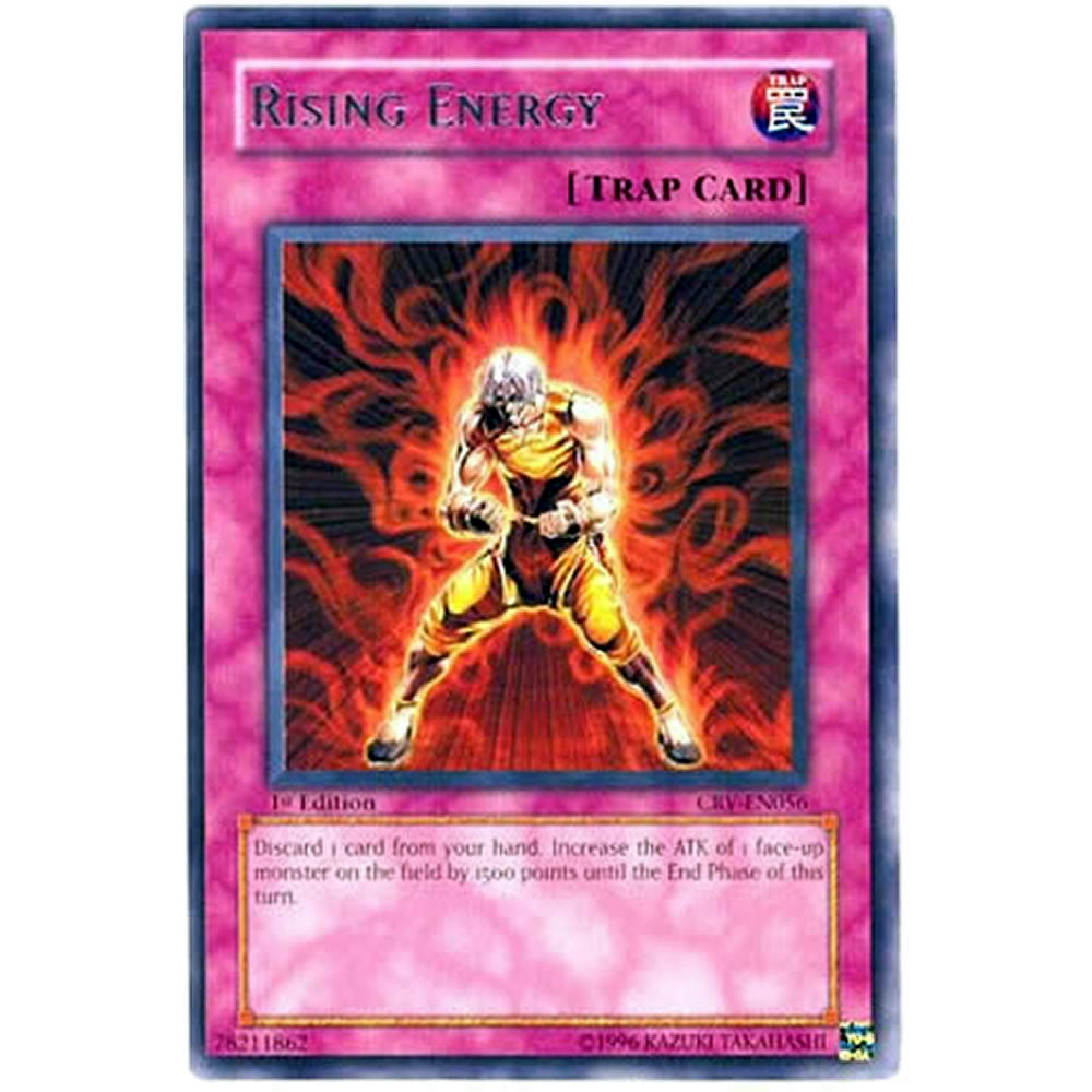 Rising Energy CRV-EN056 Yu-Gi-Oh! Card from the Cybernetic Revolution Set