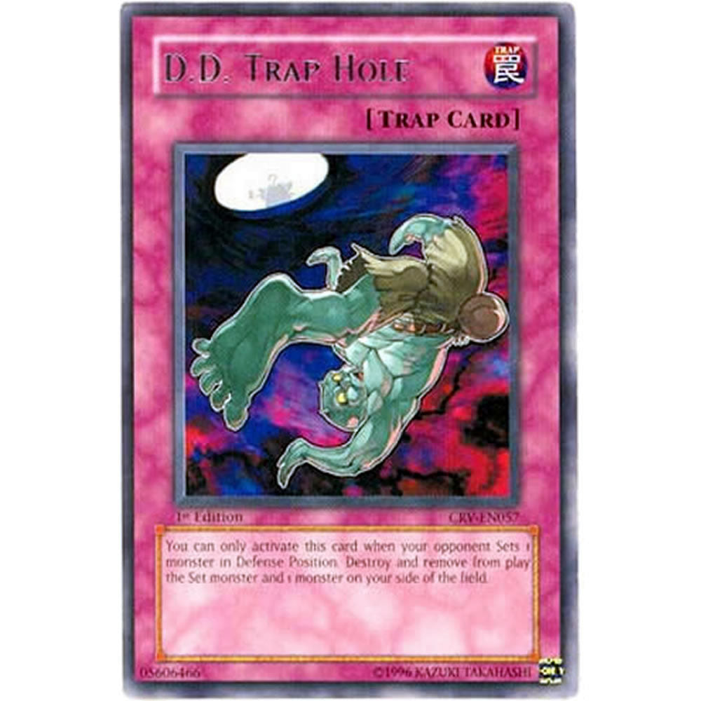 D.D. Trap Hole CRV-EN057 Yu-Gi-Oh! Card from the Cybernetic Revolution Set