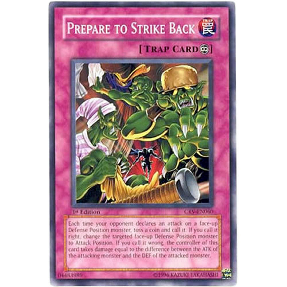 Prepare to Strike Back CRV-EN060 Yu-Gi-Oh! Card from the Cybernetic Revolution Set