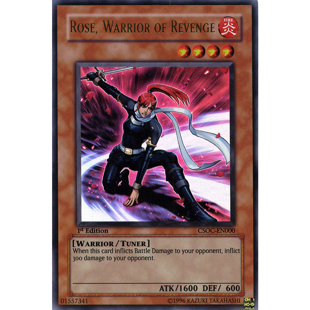 Rose, Warrior of Revenge CSOC-EN000 Yu-Gi-Oh! Card from the Crossroads of Chaos Set