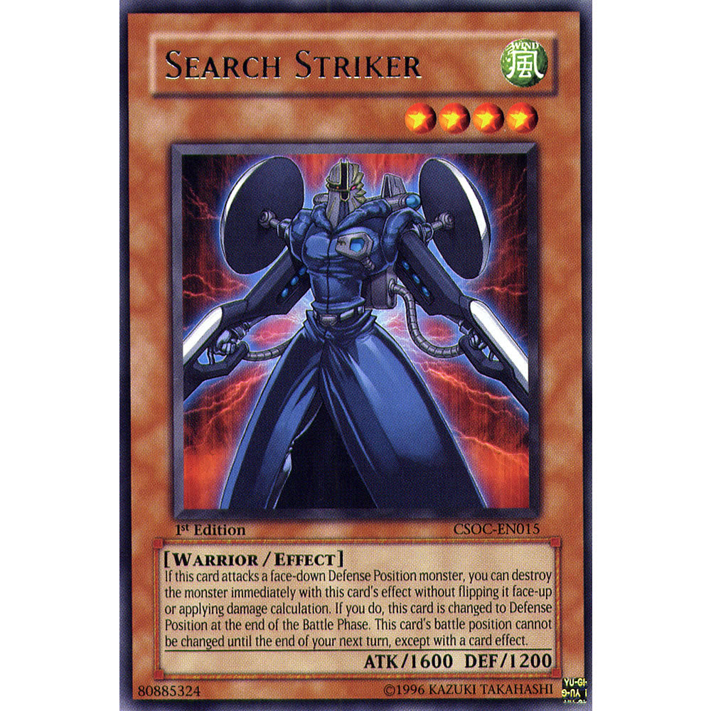 Search Striker CSOC-EN015 Yu-Gi-Oh! Card from the Crossroads of Chaos Set