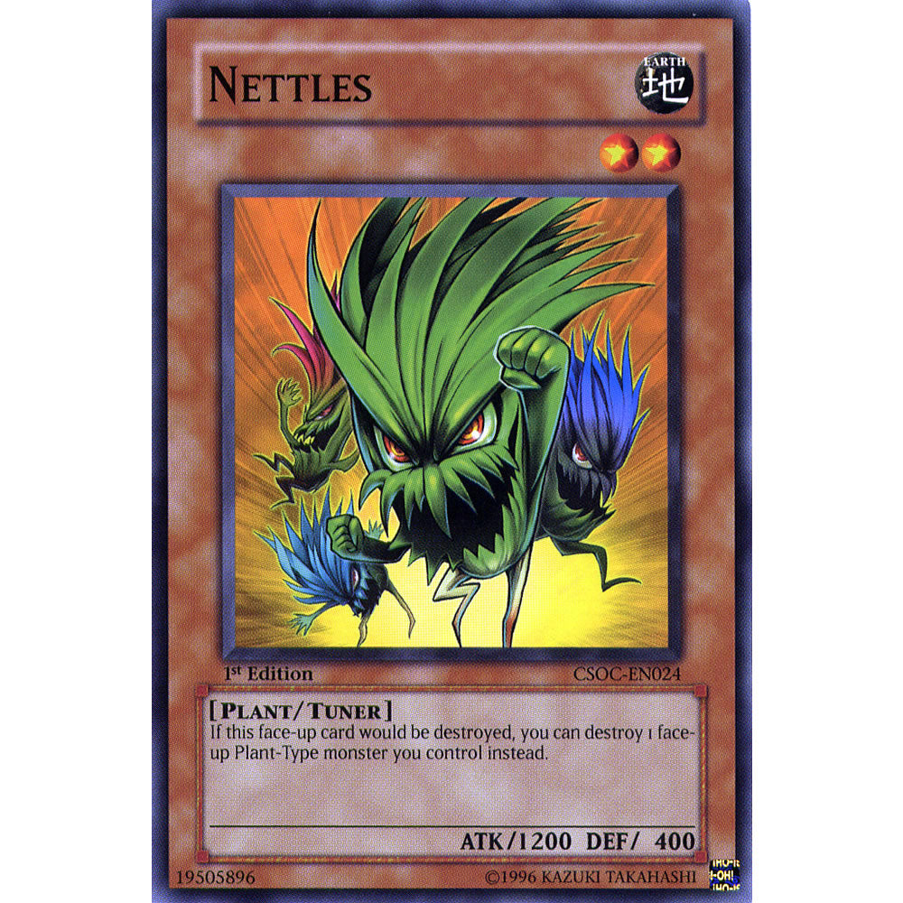 Nettles CSOC-EN024 Yu-Gi-Oh! Card from the Crossroads of Chaos Set