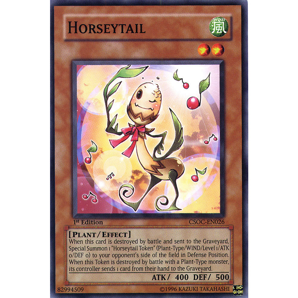 Horseytail CSOC-EN026 Yu-Gi-Oh! Card from the Crossroads of Chaos Set