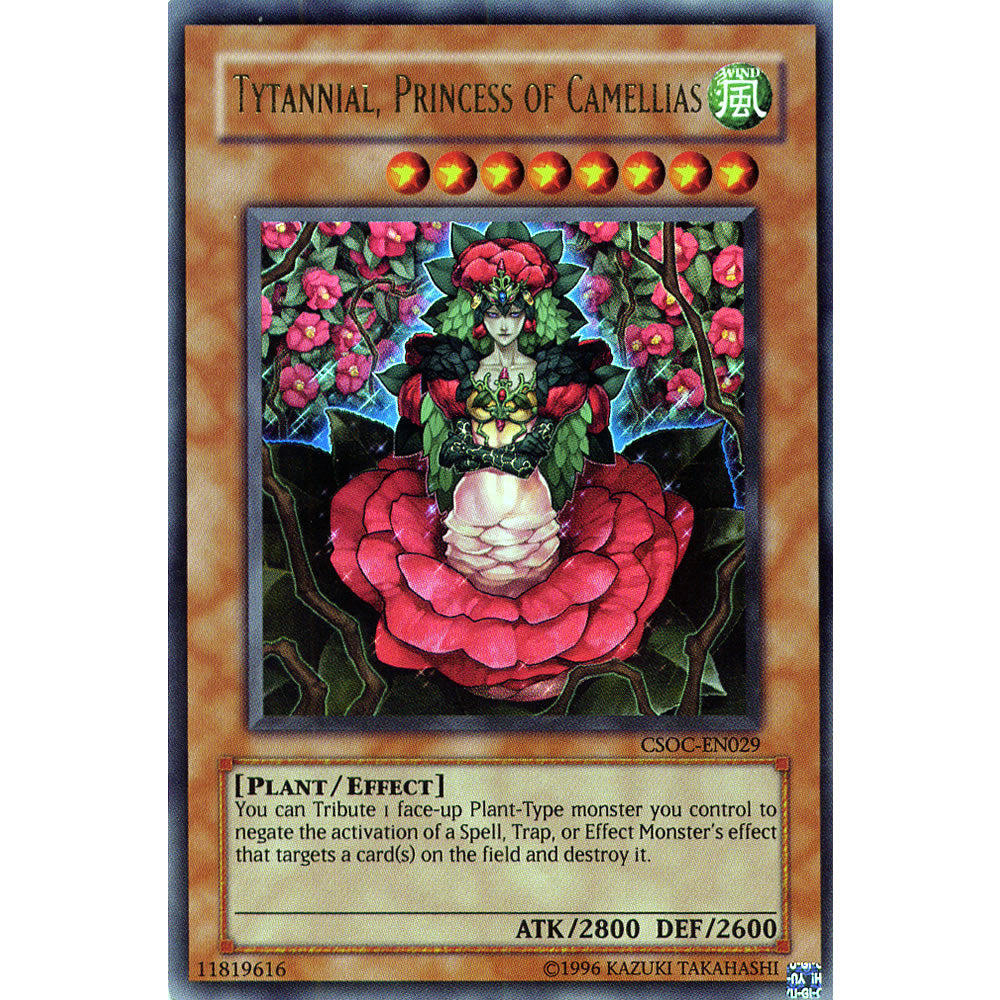 Tytannial, Princess of Camellias CSOC-EN029 Yu-Gi-Oh! Card from the Crossroads of Chaos Set