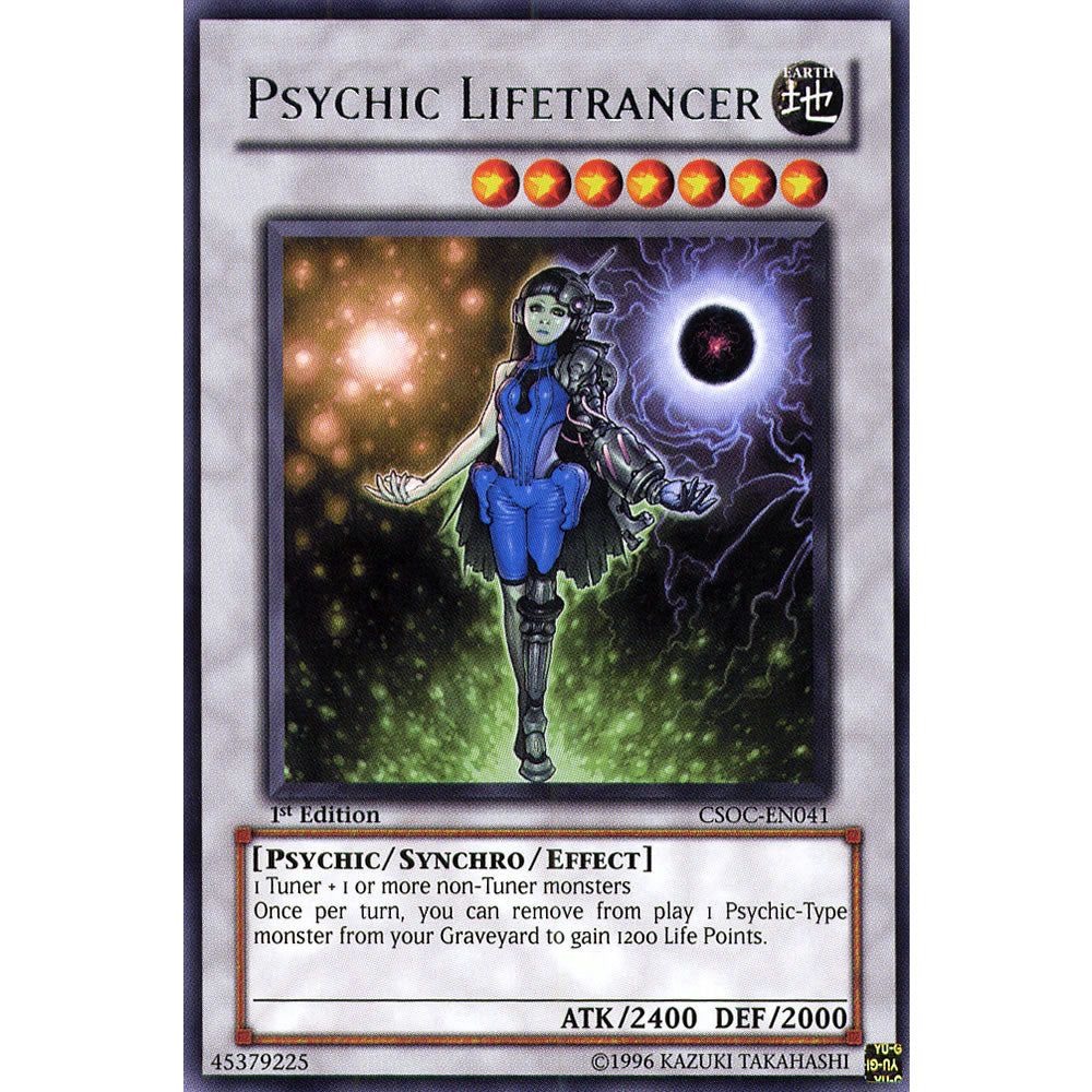 Psychic Lifetrancer CSOC-EN041 Yu-Gi-Oh! Card from the Crossroads of Chaos Set