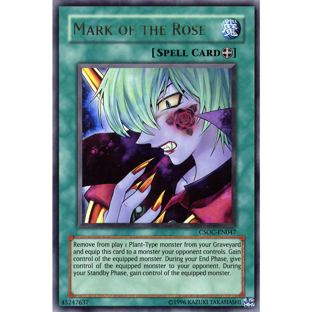 Mark of the Rose CSOC-EN047 Yu-Gi-Oh! Card from the Crossroads of Chaos Set