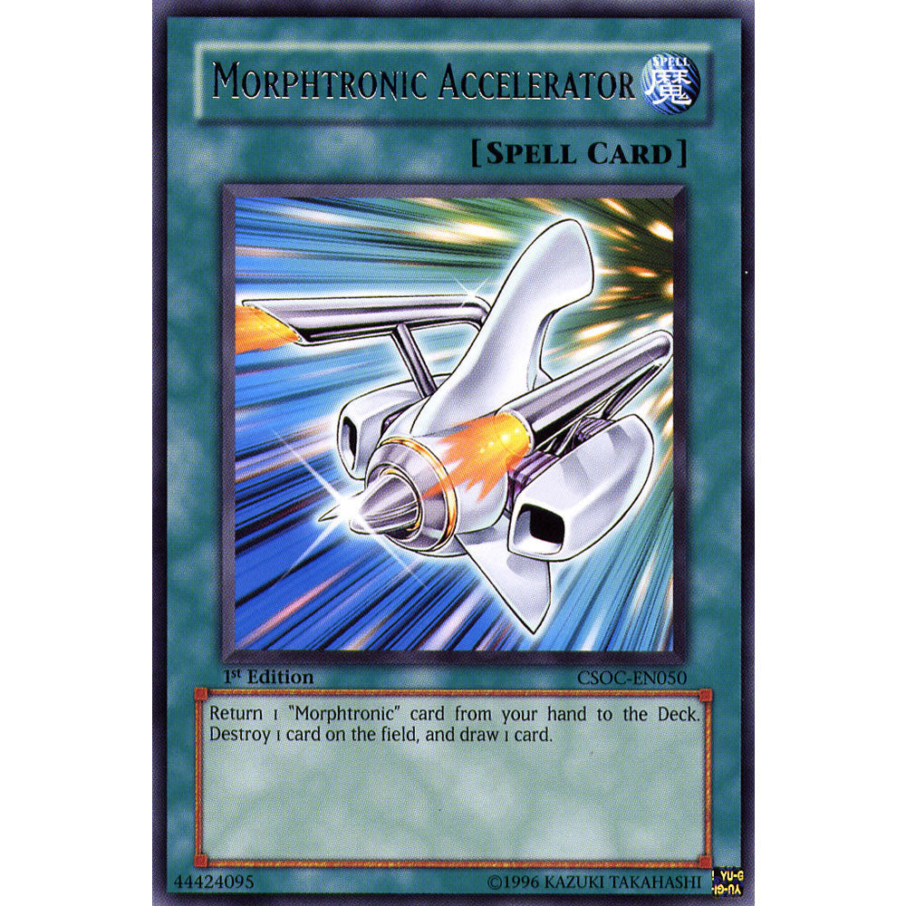 Morphtronic Accelerator CSOC-EN050 Yu-Gi-Oh! Card from the Crossroads of Chaos Set