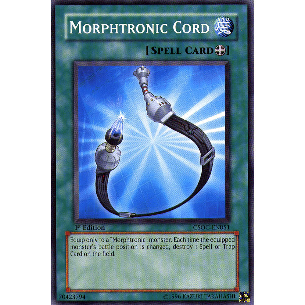 Morphtronic Cord CSOC-EN051 Yu-Gi-Oh! Card from the Crossroads of Chaos Set
