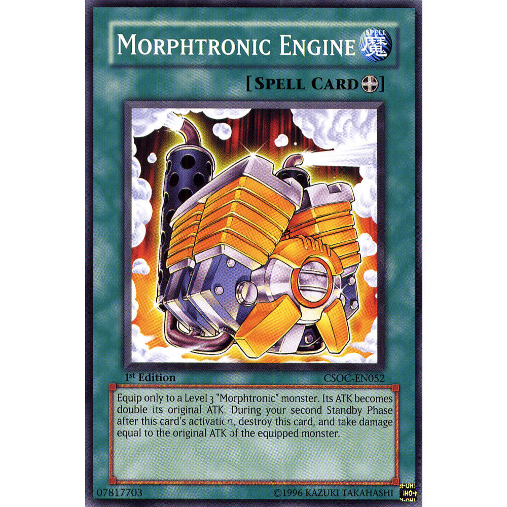 Morphtronic Engine CSOC-EN052 Yu-Gi-Oh! Card from the Crossroads of Chaos Set