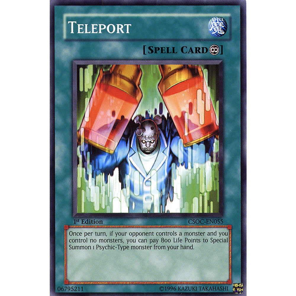 Teleport CSOC-EN055 Yu-Gi-Oh! Card from the Crossroads of Chaos Set