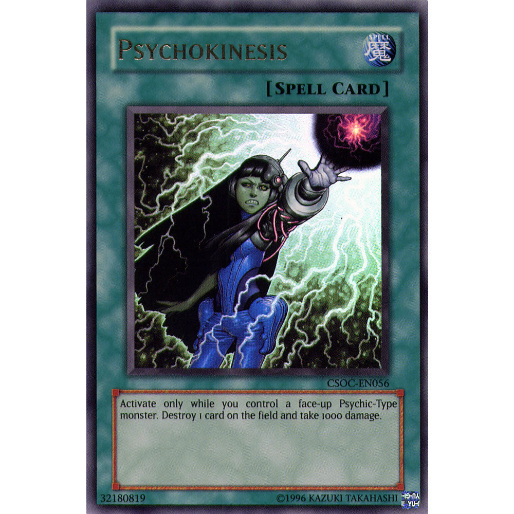Psychokinesis CSOC-EN056 Yu-Gi-Oh! Card from the Crossroads of Chaos Set
