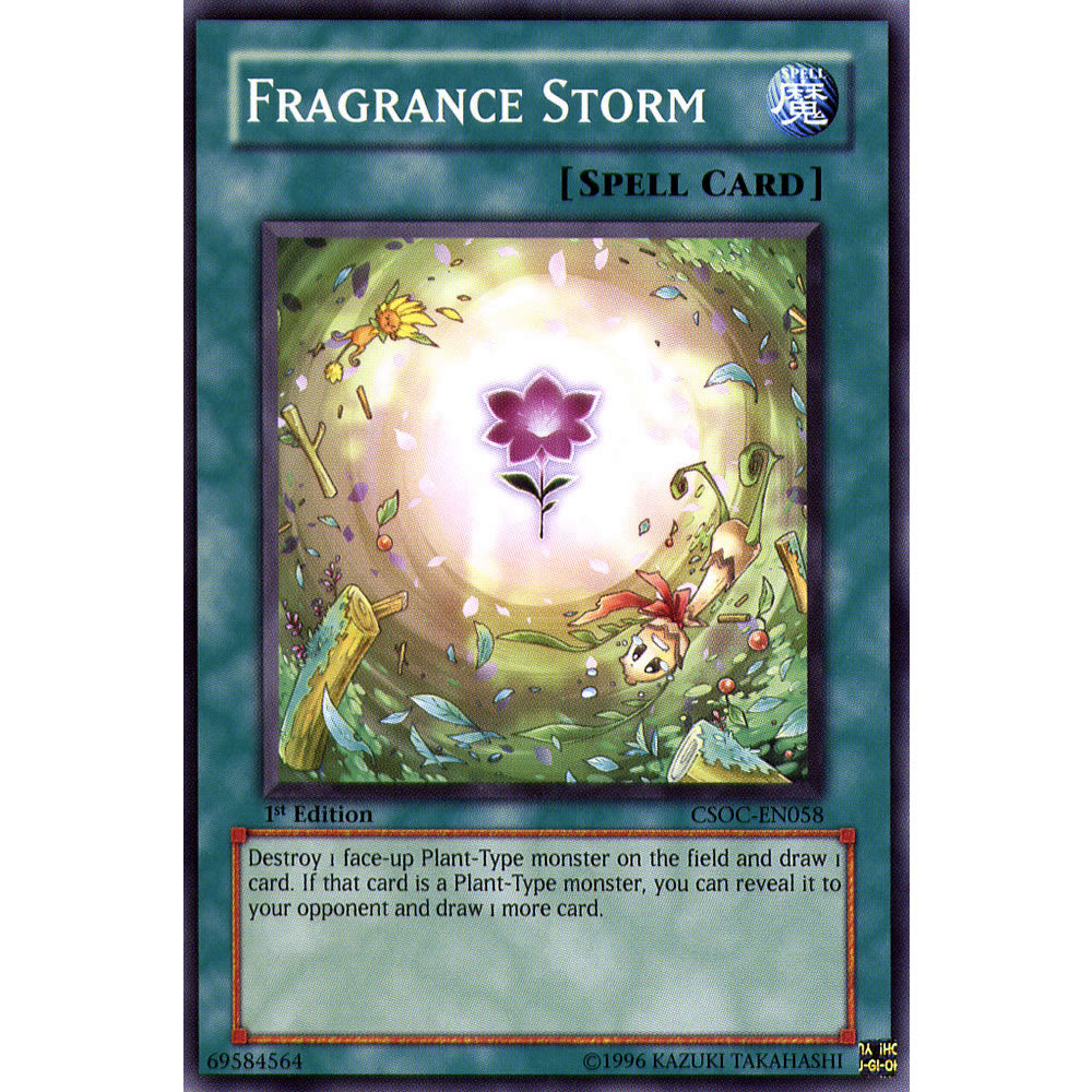 Fragrance Storm CSOC-EN058 Yu-Gi-Oh! Card from the Crossroads of Chaos Set