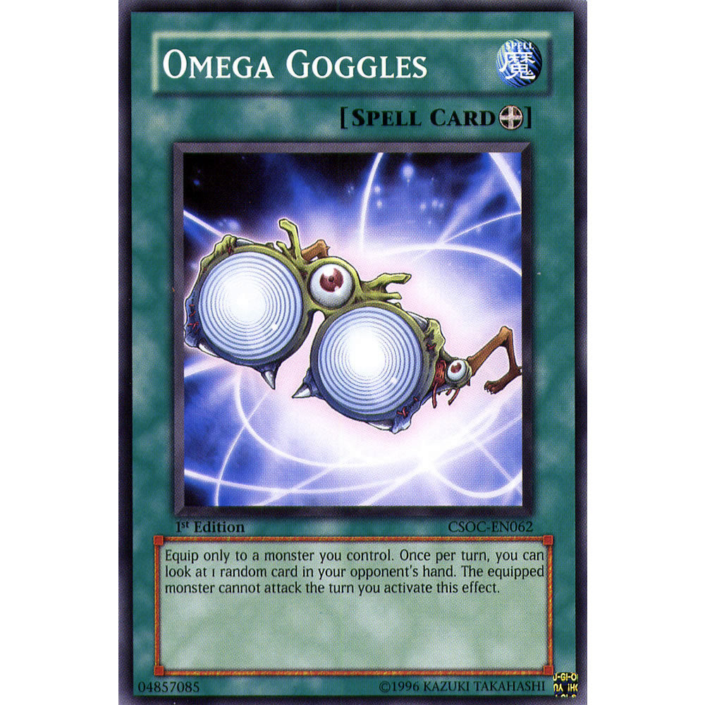 Omega Goggles CSOC-EN062 Yu-Gi-Oh! Card from the Crossroads of Chaos Set