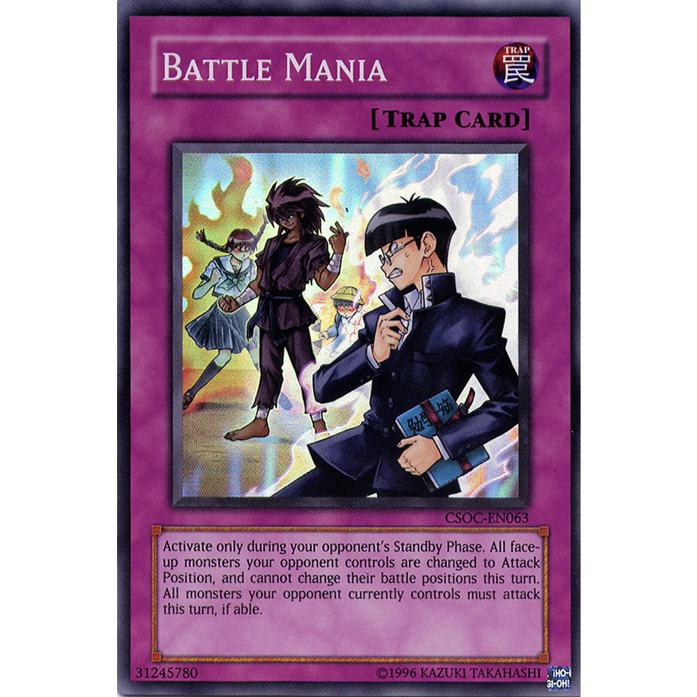 Battle Mania CSOC-EN063 Yu-Gi-Oh! Card from the Crossroads of Chaos Set