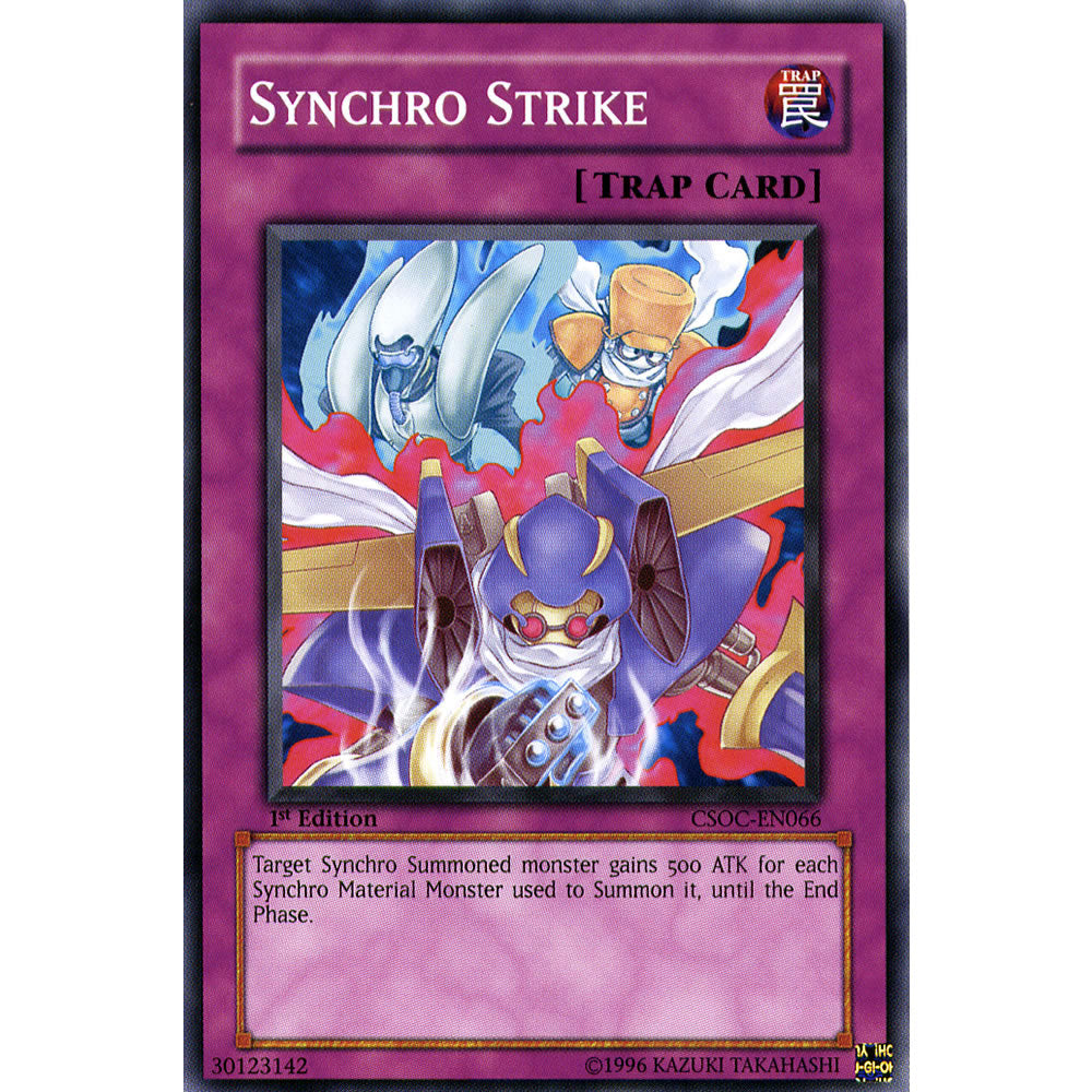Synchro Strike CSOC-EN066 Yu-Gi-Oh! Card from the Crossroads of Chaos Set