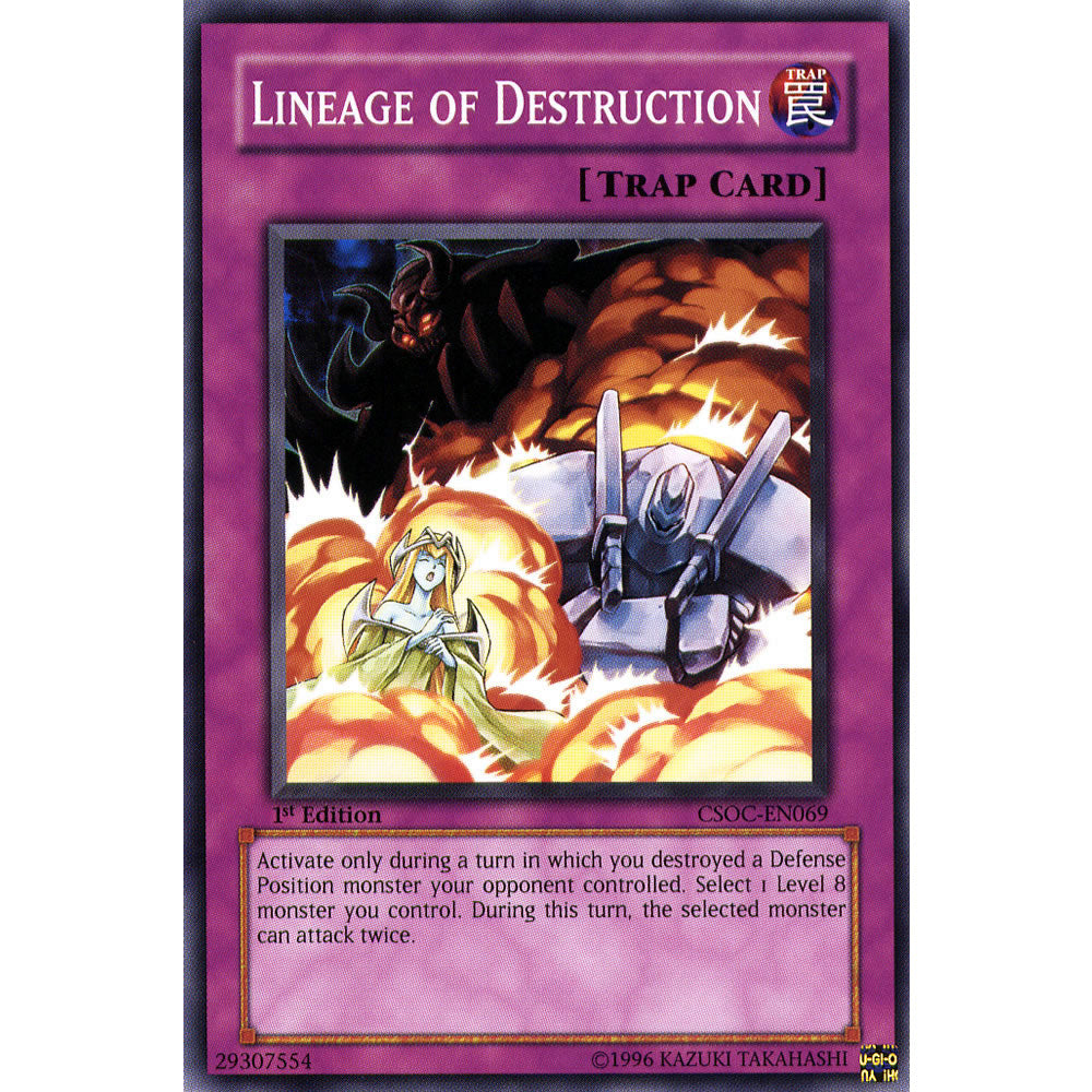 Lineage of Destruction CSOC-EN069 Yu-Gi-Oh! Card from the Crossroads of Chaos Set