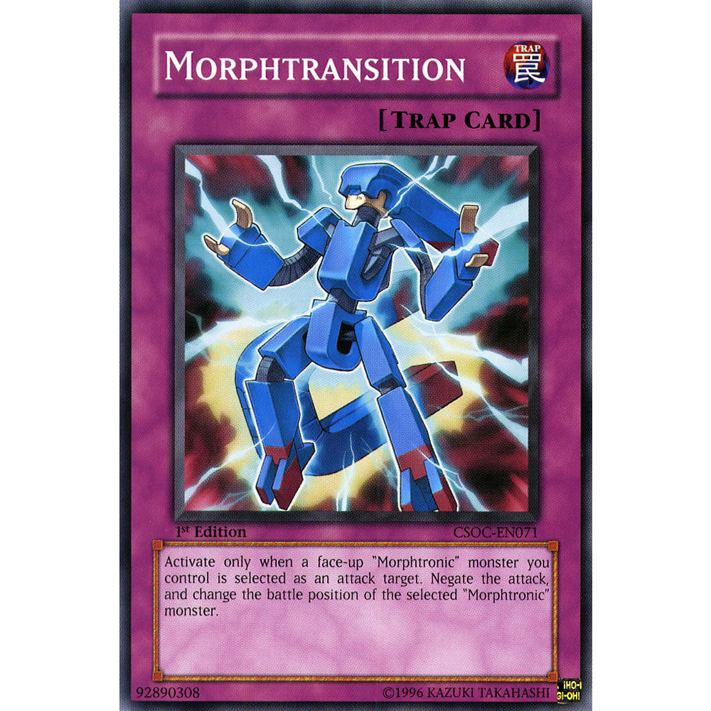 Morphtransition CSOC-EN071 Yu-Gi-Oh! Card from the Crossroads of Chaos Set
