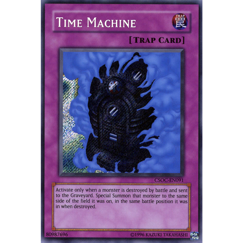 Time Machine CSOC-EN091 Yu-Gi-Oh! Card from the Crossroads of Chaos Set