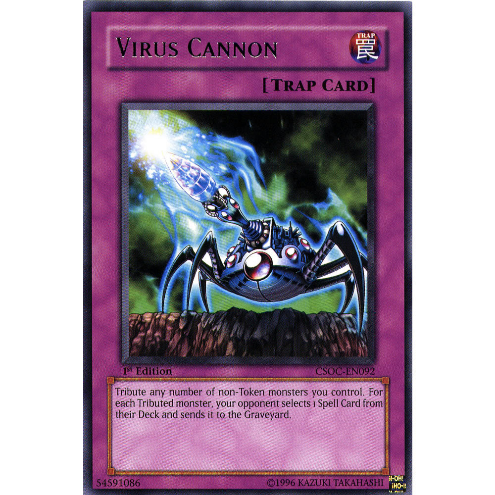 Virus Cannon CSOC-EN092 Yu-Gi-Oh! Card from the Crossroads of Chaos Set