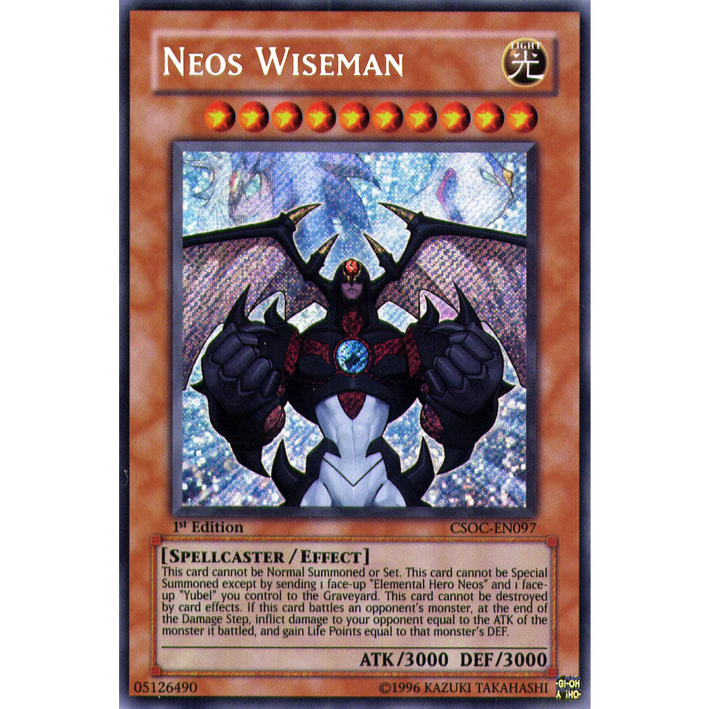 Neos Wiseman CSOC-EN097 Yu-Gi-Oh! Card from the Crossroads of Chaos Set