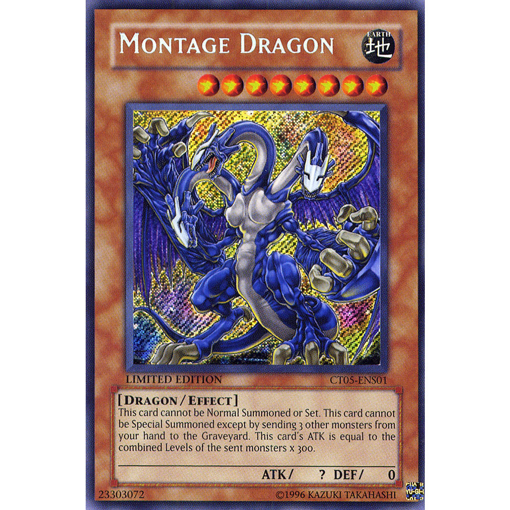 Montage Dragon CT05-ENS01 Yu-Gi-Oh! Card from the Collector Tin 2008 Promo Set