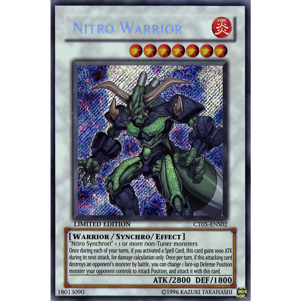 Nitro Warrior CT05-ENS02 Yu-Gi-Oh! Card from the Collector Tin 2008 Promo Set