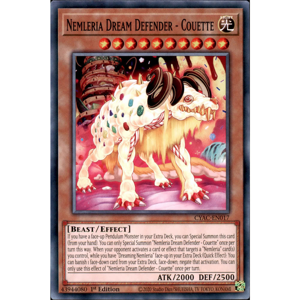 Nemleria Dream Defender - Couette CYAC-EN017 Yu-Gi-Oh! Card from the Cyberstorm Access Set