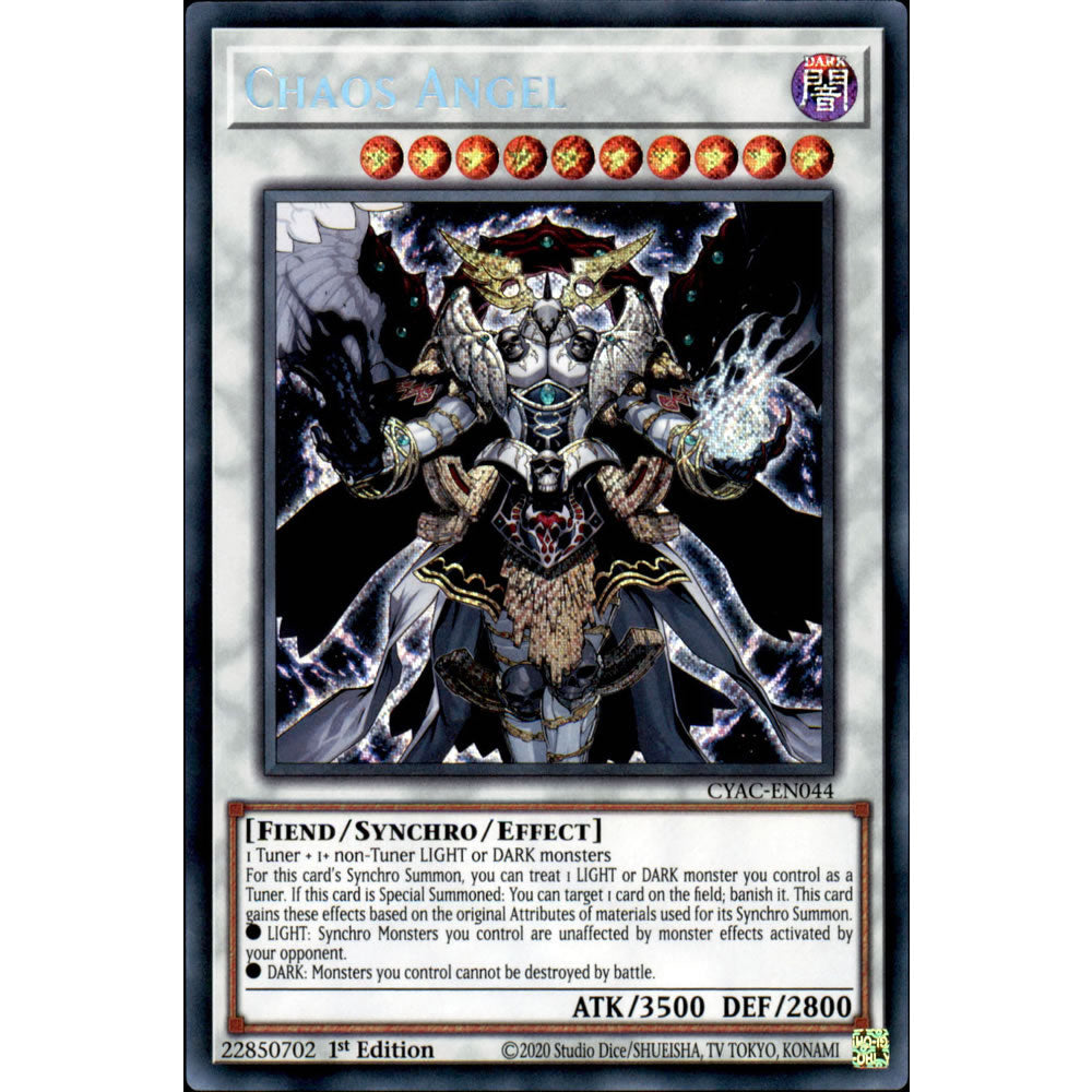 Chaos Angel CYAC-EN044 Yu-Gi-Oh! Card from the Cyberstorm Access Set